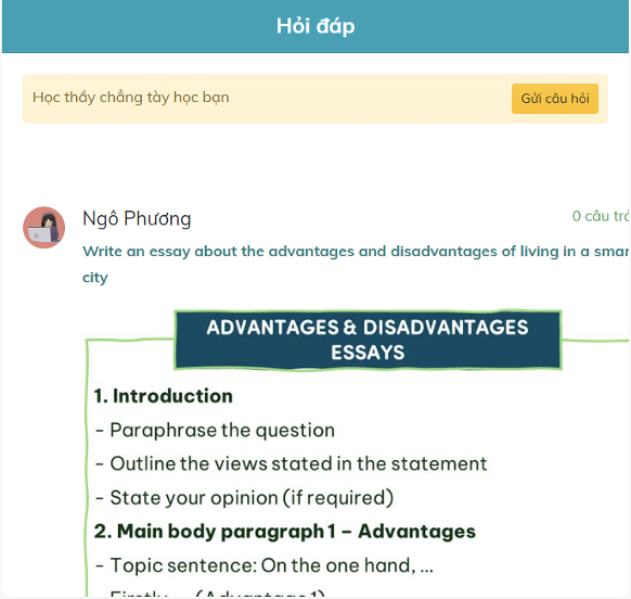 Diễn đàn hỏi đáp trên OLM