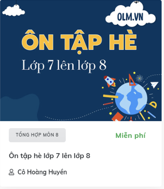 Khoá học hè OLM