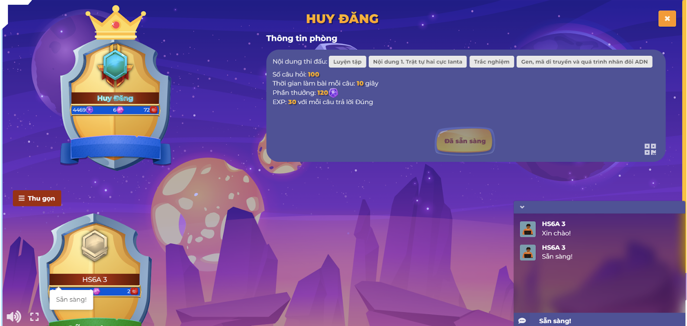 thi đấu trên OLM